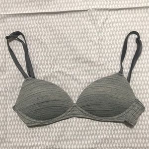Grey padded bra from Pink.